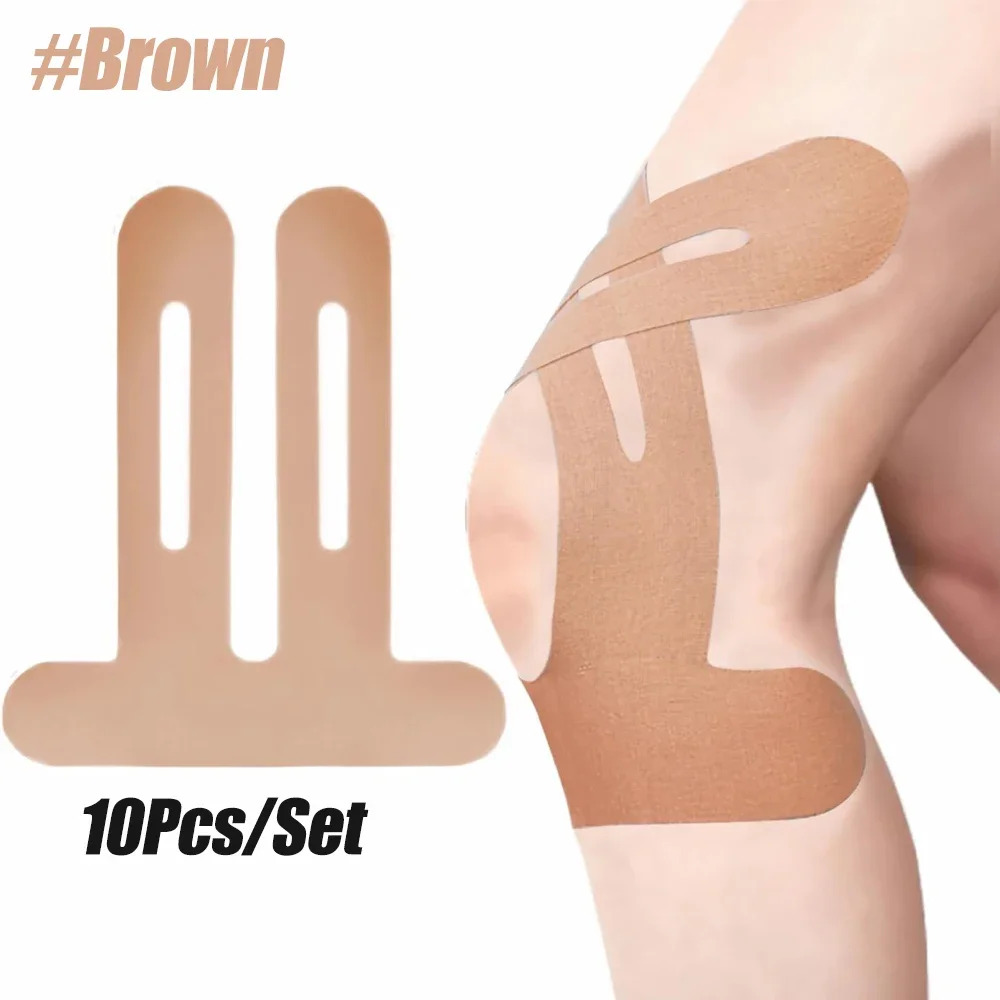 Sports Taping Precut - Kinesiologie-Tape für Knie, wasserdicht & elastisch,
