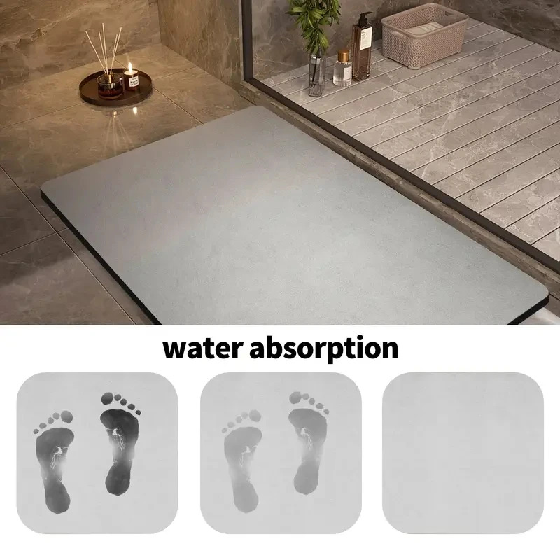 VIKAMA Diatomit-Badematte, ein – Bamboo Bath Mat Bewertung und Preis