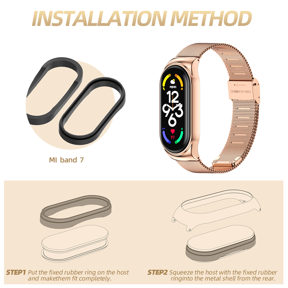 Strap Für Mi Band 11 10 9 8 7  – Health Wellness Bracelet Bewertung und Preis