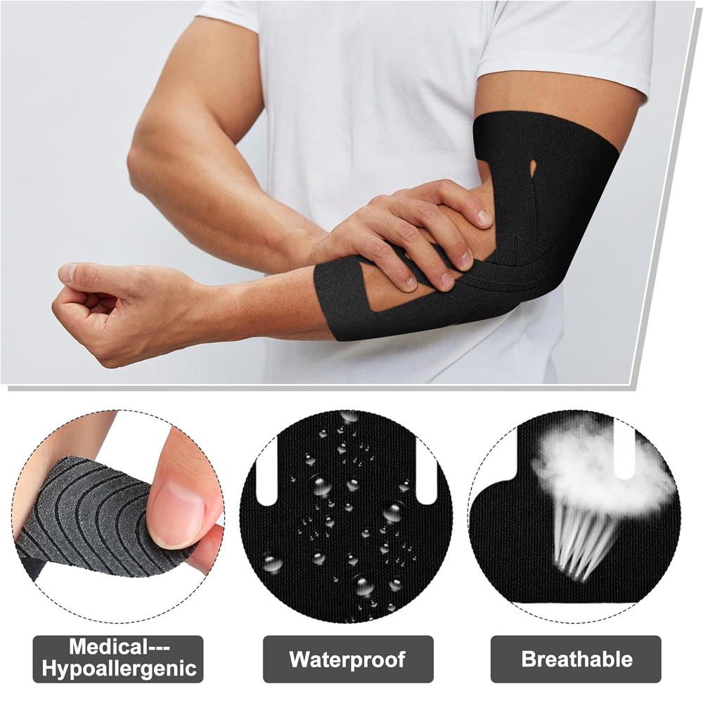 5 Stück vorgeschnittenes Kines – Sports Taping Precut Bewertung und Preis