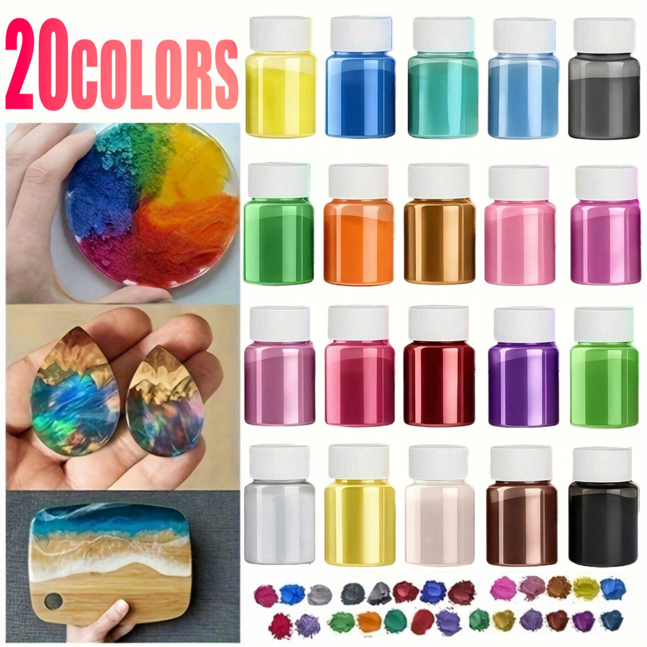 20 Farben, 20-ml-Packung, Epox – Bath Salts Magnesium Bewertung und Preis