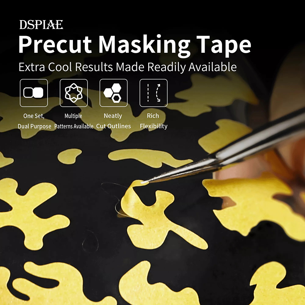 DSPIAE Digital Camouflage Bug  – Sports Taping Precut Bewertung und Preis